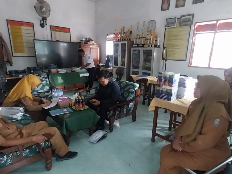 MONITORING TIM ASET DINAS PENDIDIKAN BERSAMA  BKAD PEMBELANJAAN BOS 2025