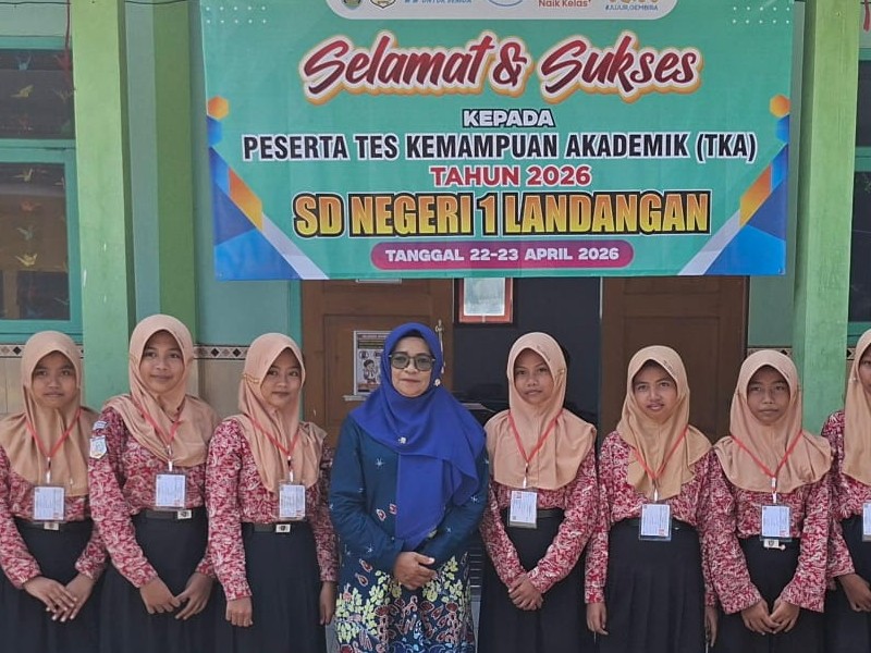 Monitoring Pelaksanaan TKA Gelombang 2 Hari ke 2 Oleh Pak Kasi DIKDAS