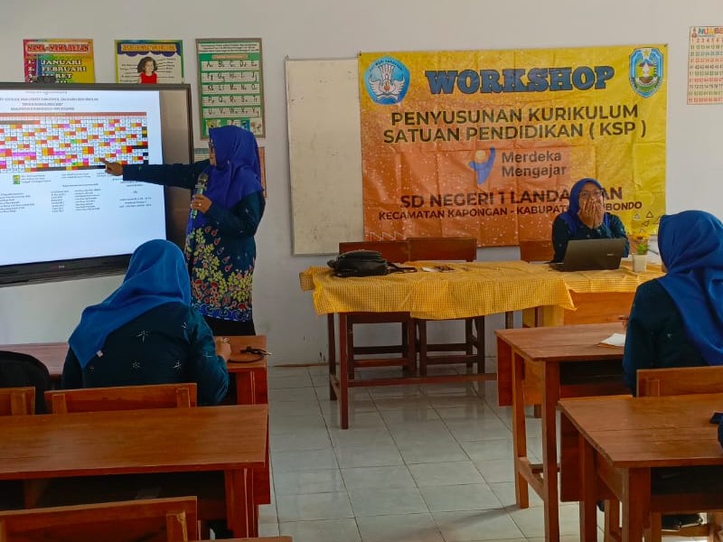 Workshop Penyusunan Kurikulum Satuan Pendidikan (KSP) Tahun Ajaran 2026/2027 SD Negeri 1 Landangan